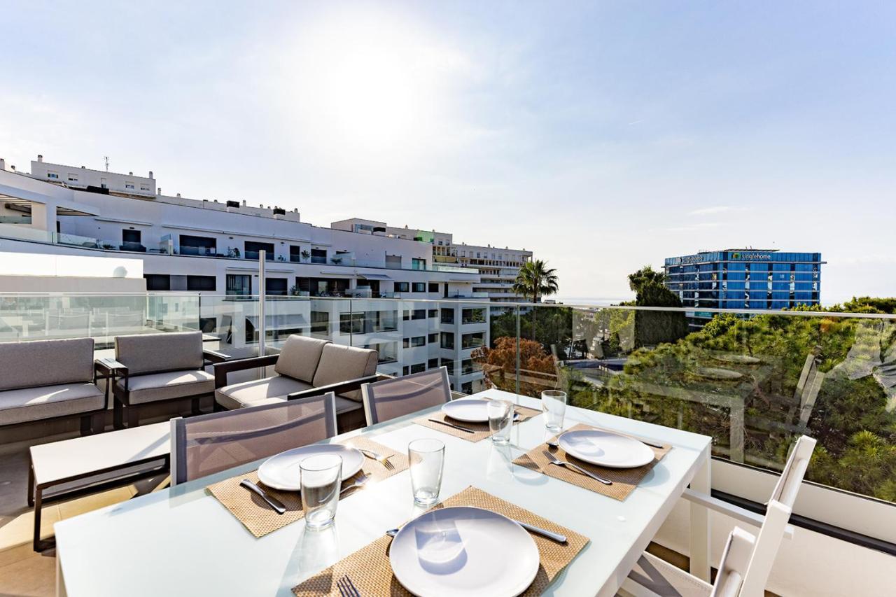 Brand New Apartment With Pool And Sea View In Marbella Exterior foto